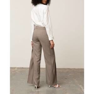 NEW PALMER//HARDING emotions unfold trousers in taupe
